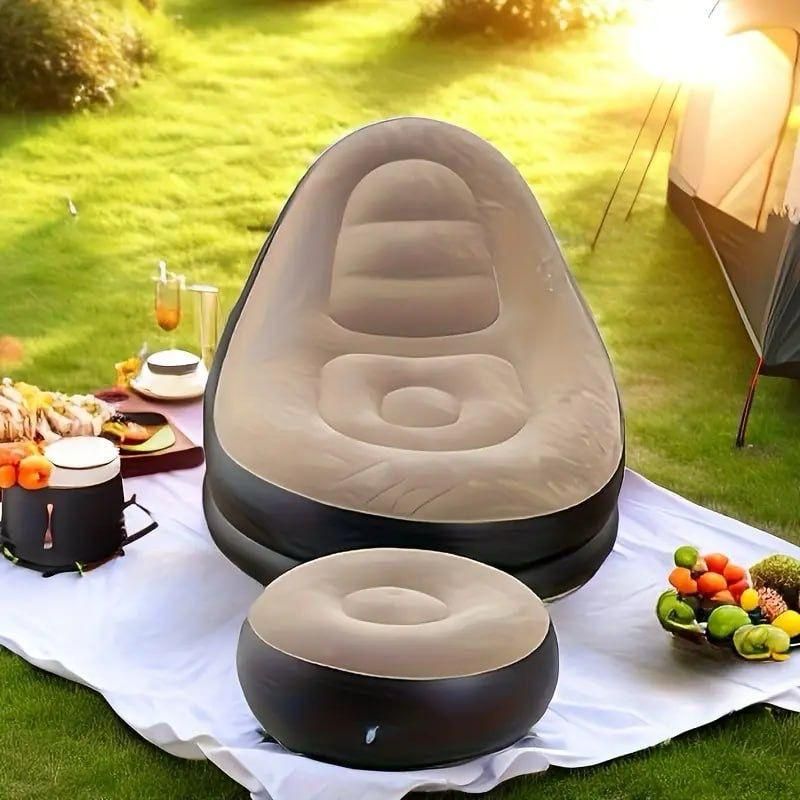 Inflatable Air Sofa with Pump