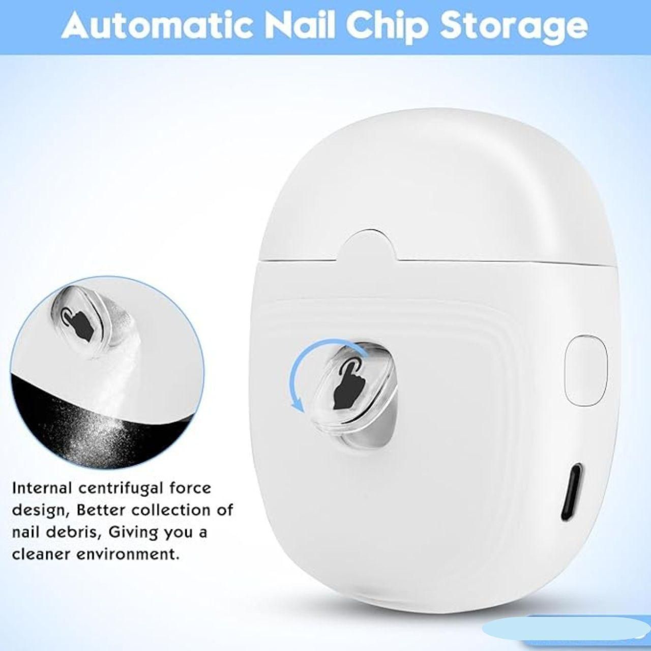 Electric Nail Trimmer – Safe, Painless Nail Grooming | Rechargeable & Quiet