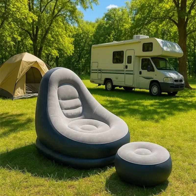 Inflatable Air Sofa with Pump