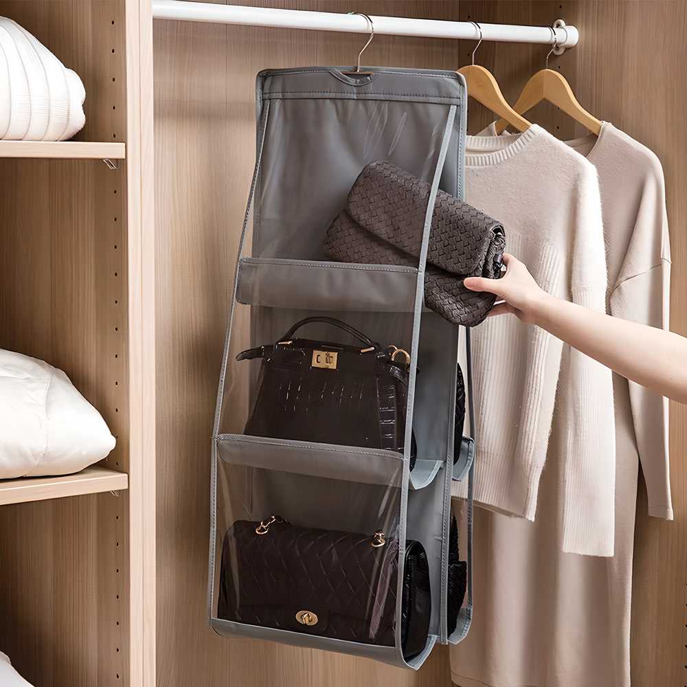 6-Pocket Handbags Organizer Pack of 2