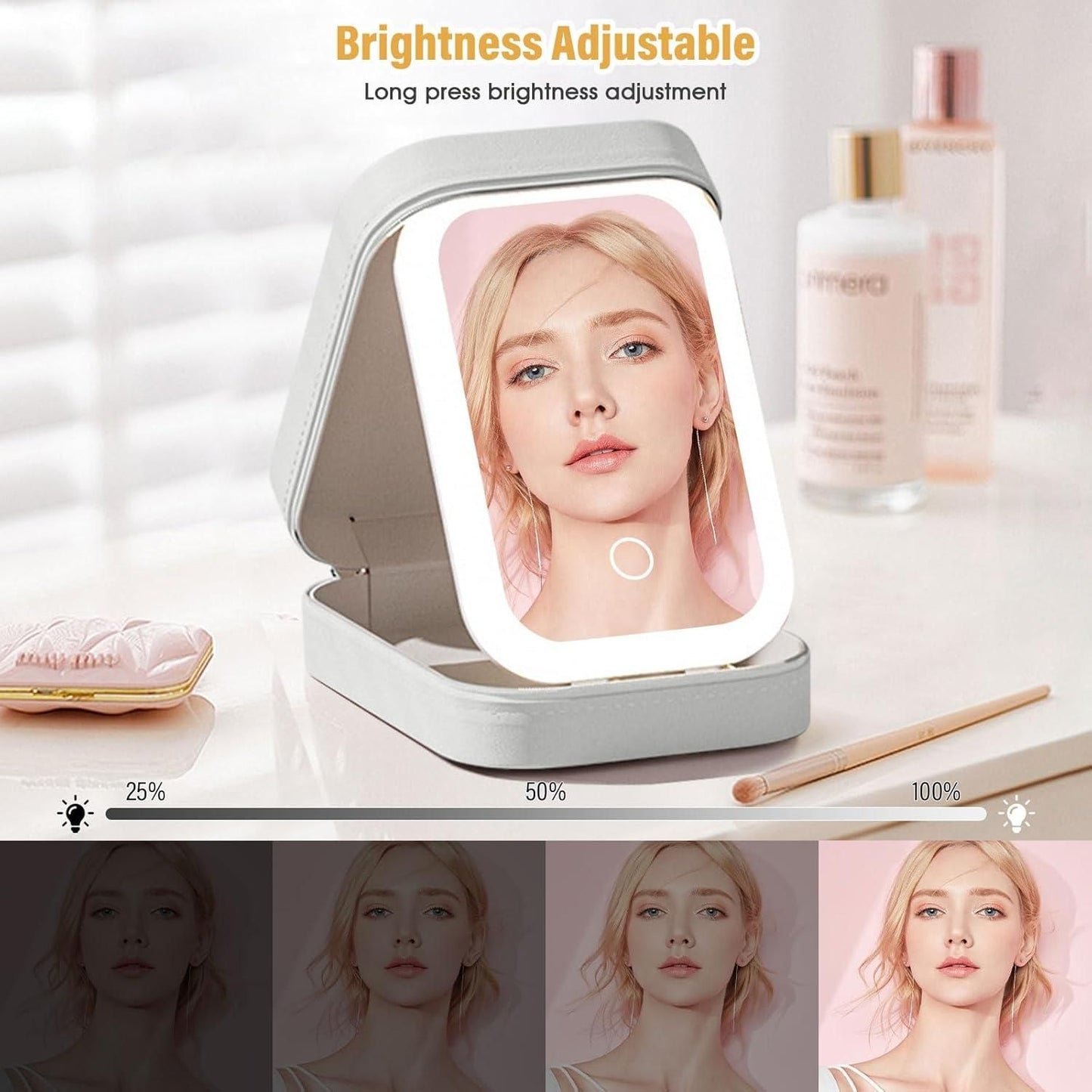 Gleamira ™   All-in-One Makeup Case