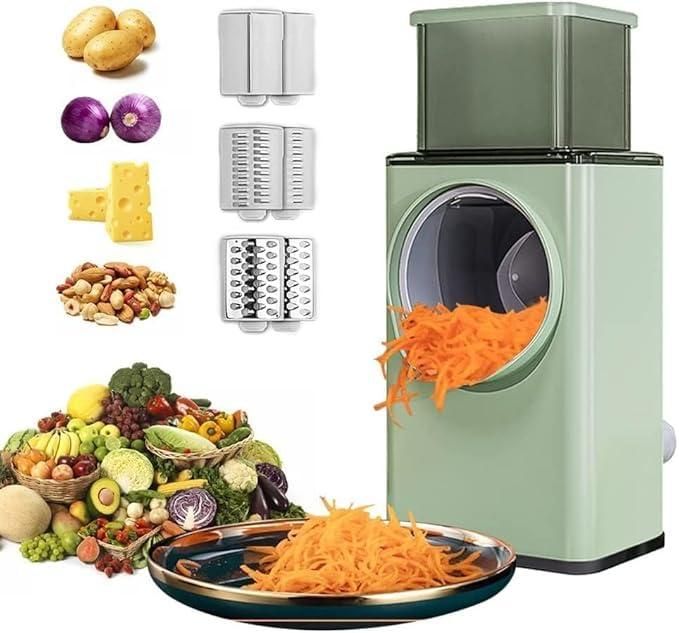 3-in-1 Rotary Vegetable & Cheese Grater