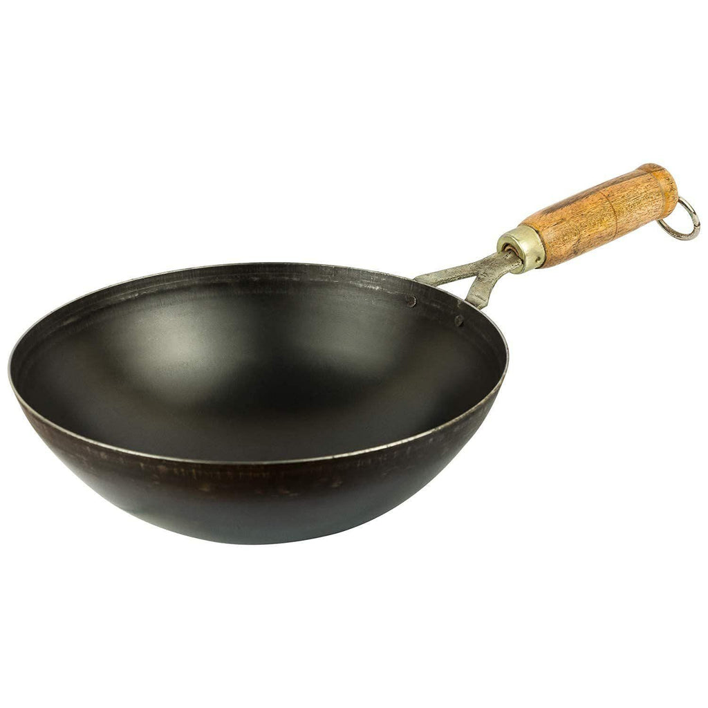 Handcrafted Bare Cast Iron Pan