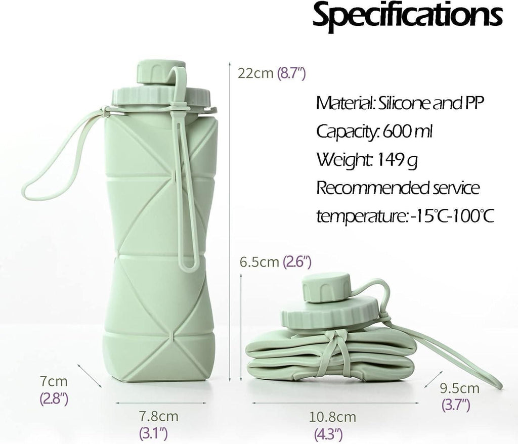 Silicone Folding Water Bottle