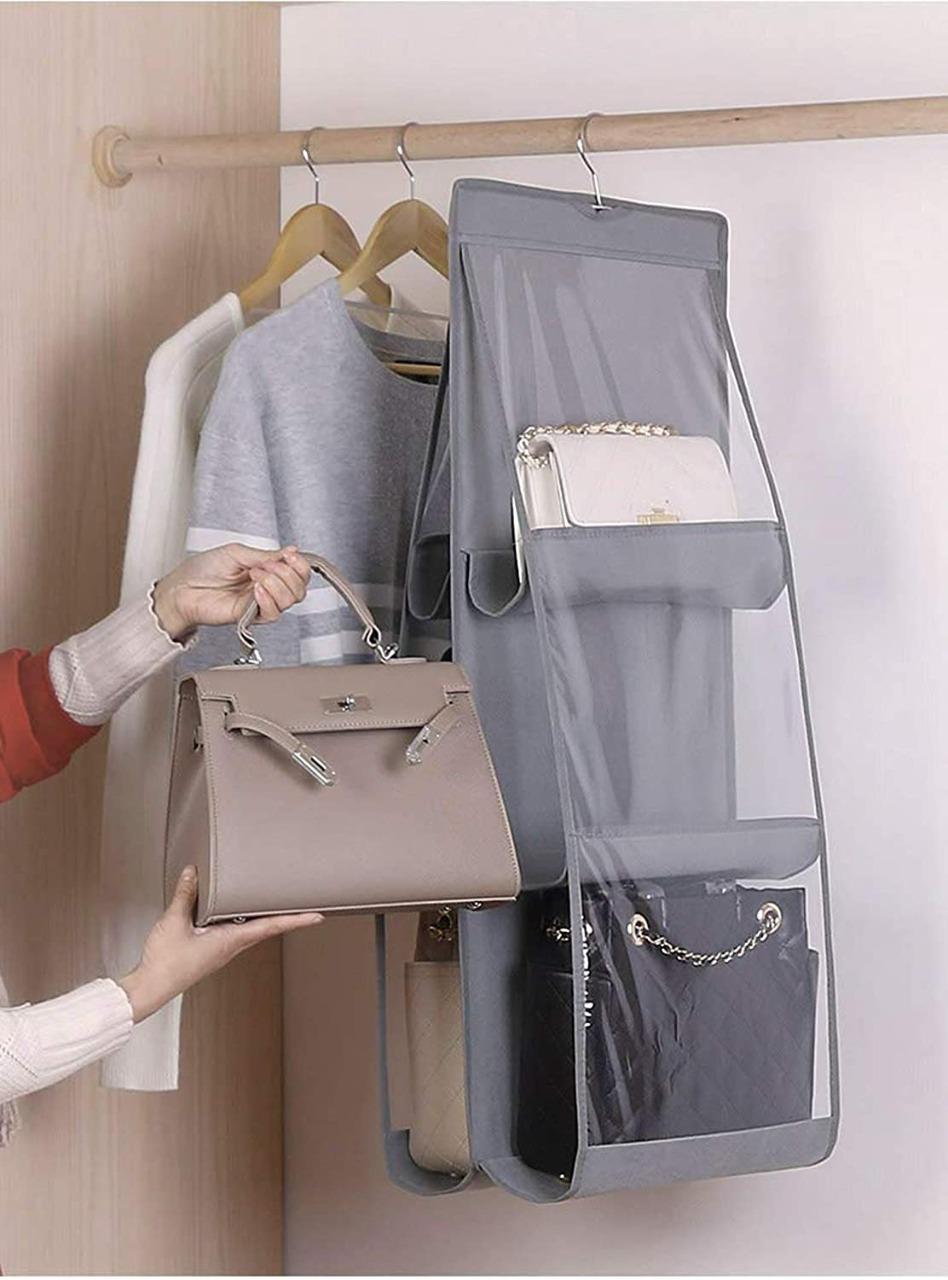 6-Pocket Handbags Organizer Pack of 2