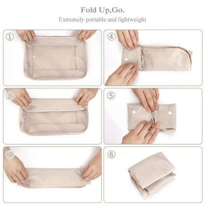 7 PCS Travel Luggage Organizers Bag | For All Kinds Of Clothes & Accessories (Multi-Color)