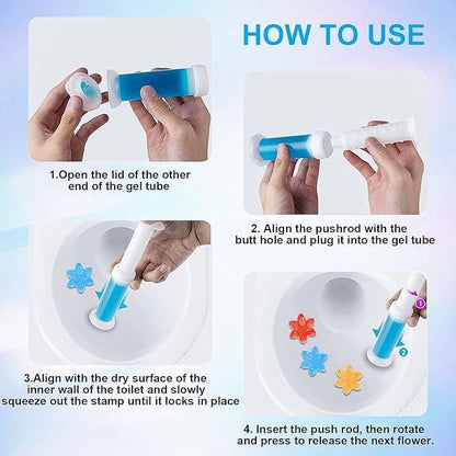 FreshBloom™ Fragrance Gel Stamp for Toilet Cleaning