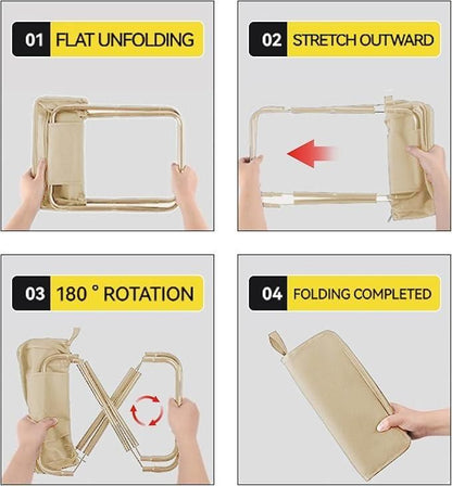 Portable Lightweight Foldable Travel Stool