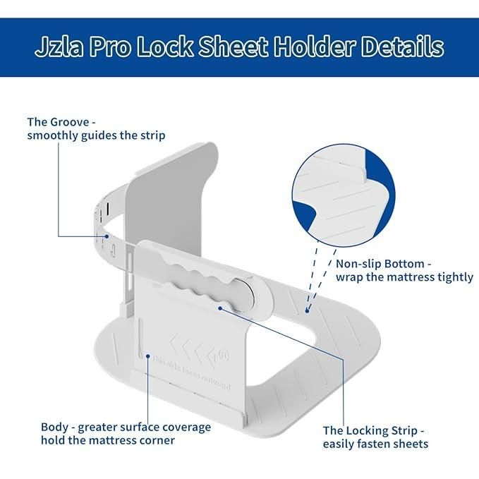 BedTuck™ Bedsheet Holder Lock(4pc)