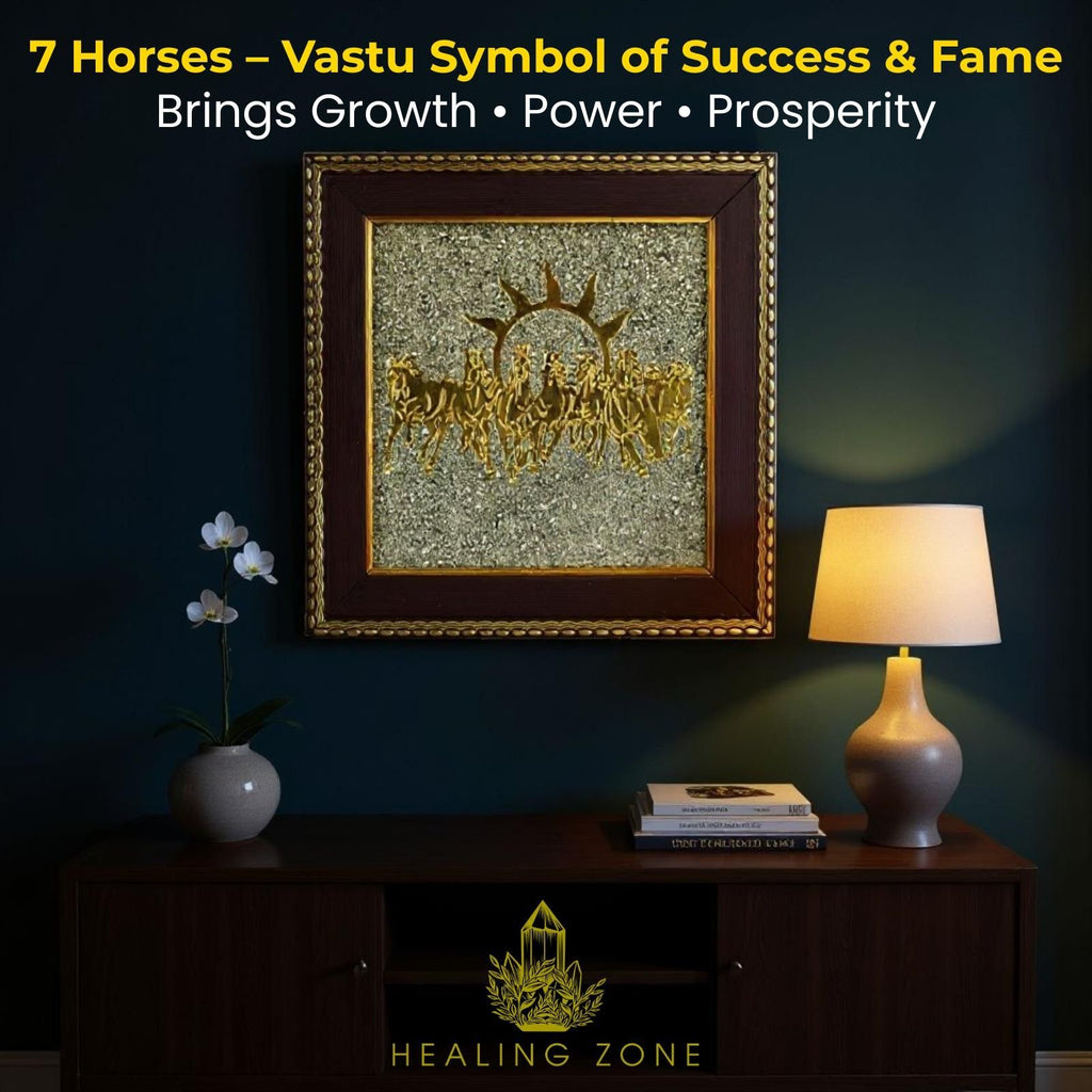 7 Horses Pyrite Frame