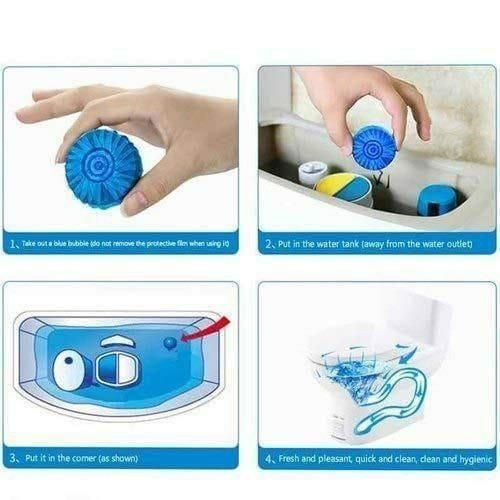 Automatic Toilet Bowl Cleaner Tablets