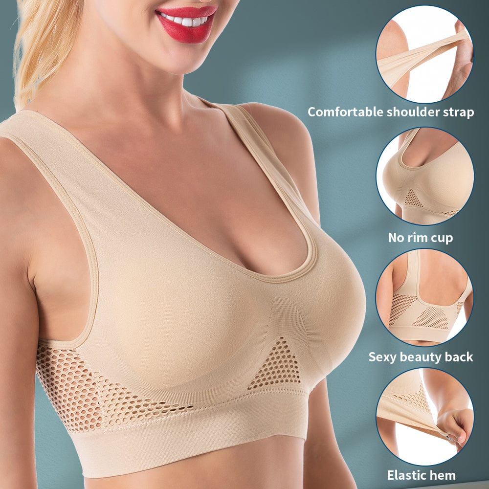Women's Multicolor Air Bra Pack Of 3 Free Size