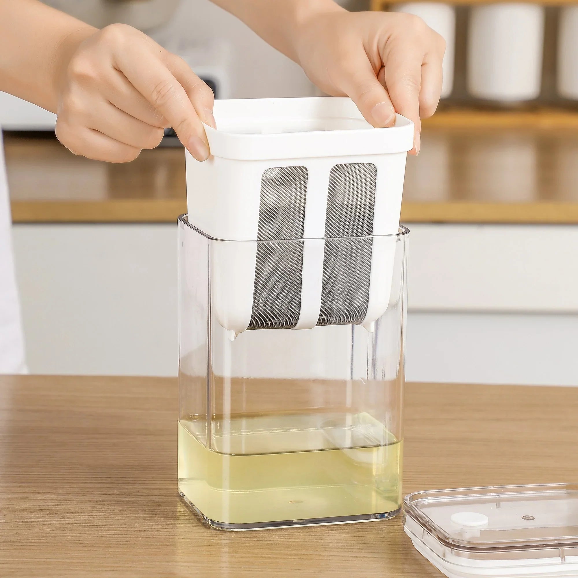 Yogurt Filter with Ultra-Fine Mesh Strainer - Extra Large Capacity