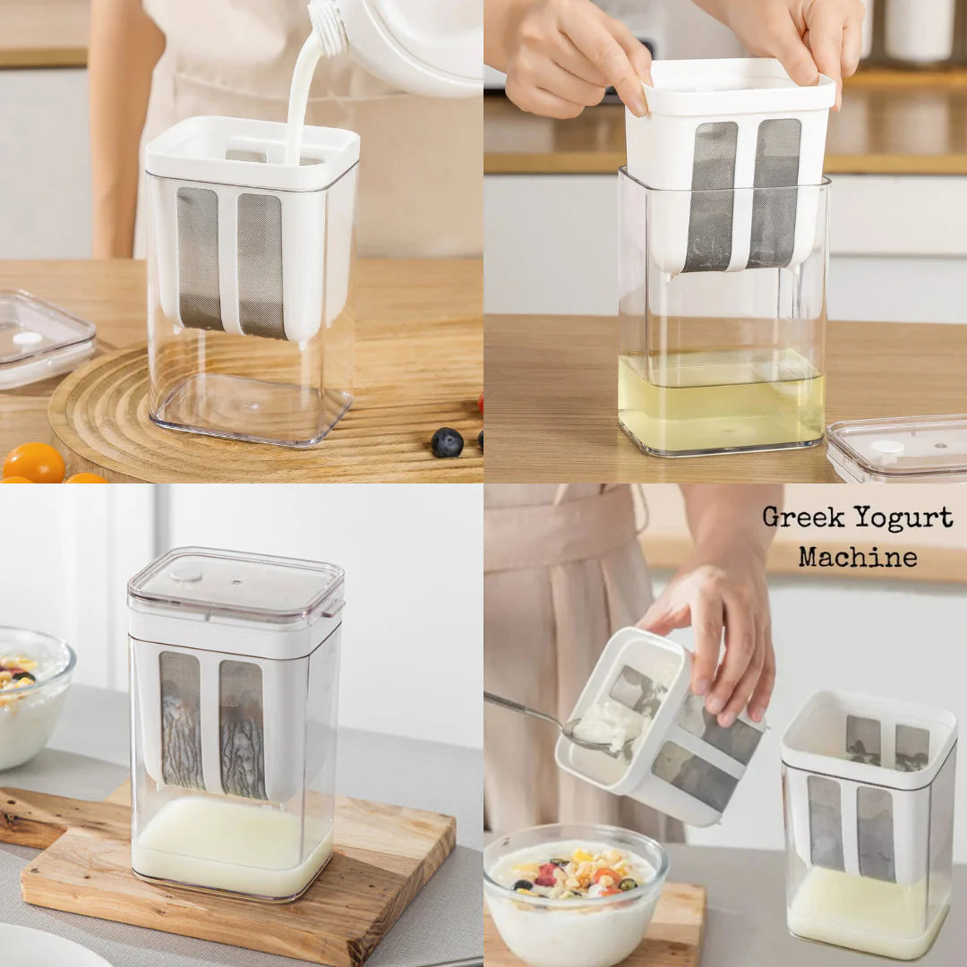 Yogurt Filter with Ultra-Fine Mesh Strainer - Extra Large Capacity