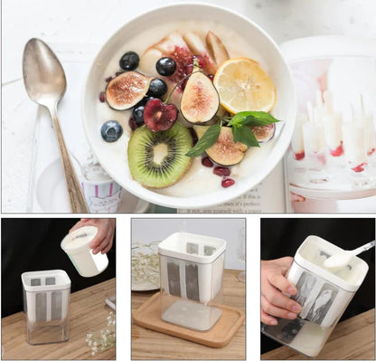 Yogurt Filter with Ultra-Fine Mesh Strainer - Extra Large Capacity