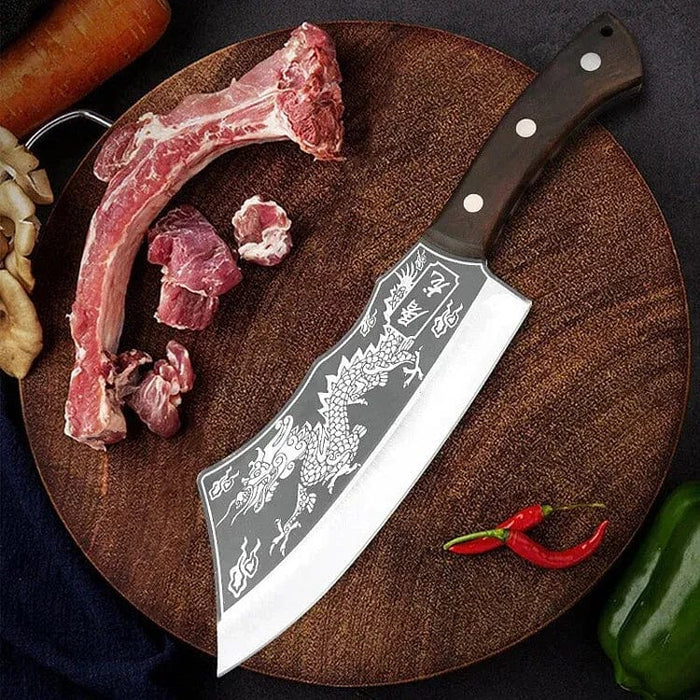 ObsidianSlice™ Japanese Dragon Slicer Knife