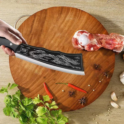 ObsidianSlice™ Japanese Dragon Slicer Knife
