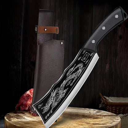 ObsidianSlice™ Japanese Dragon Slicer Knife