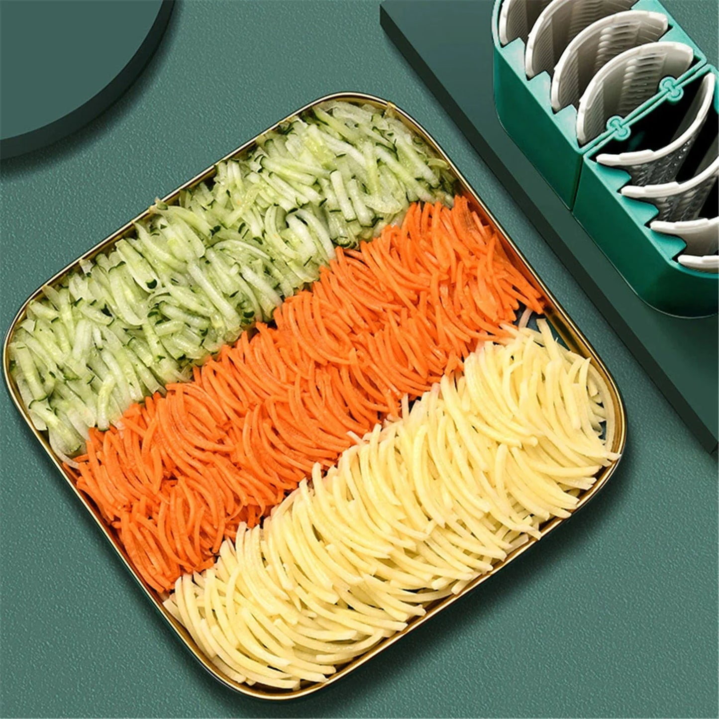 3-in-1 Rotary Vegetable & Cheese Grater