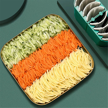 3-in-1 Rotary Vegetable & Cheese Grater