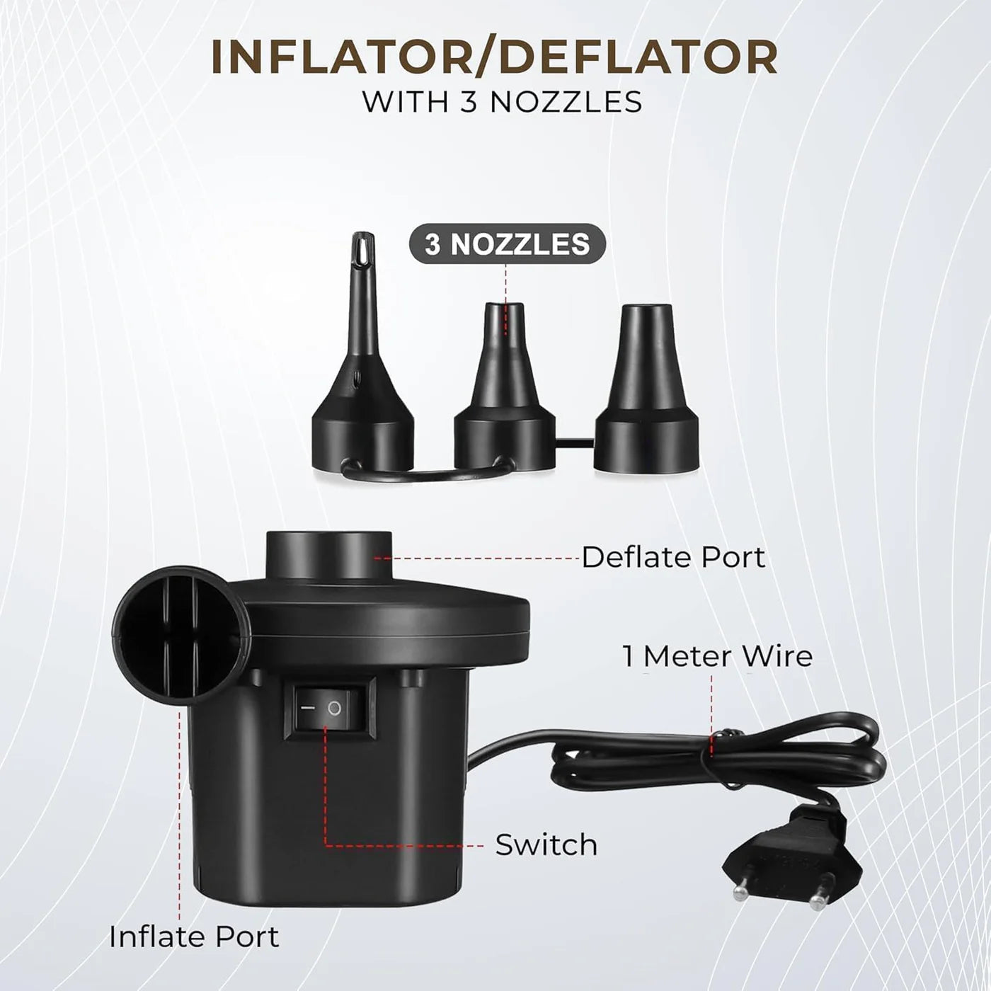 Inflatable Air Sofa with Pump