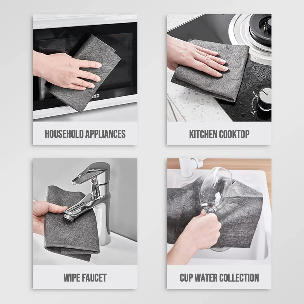Ultra Absorbent Magic Cleaning Cloth (30×30 cm)