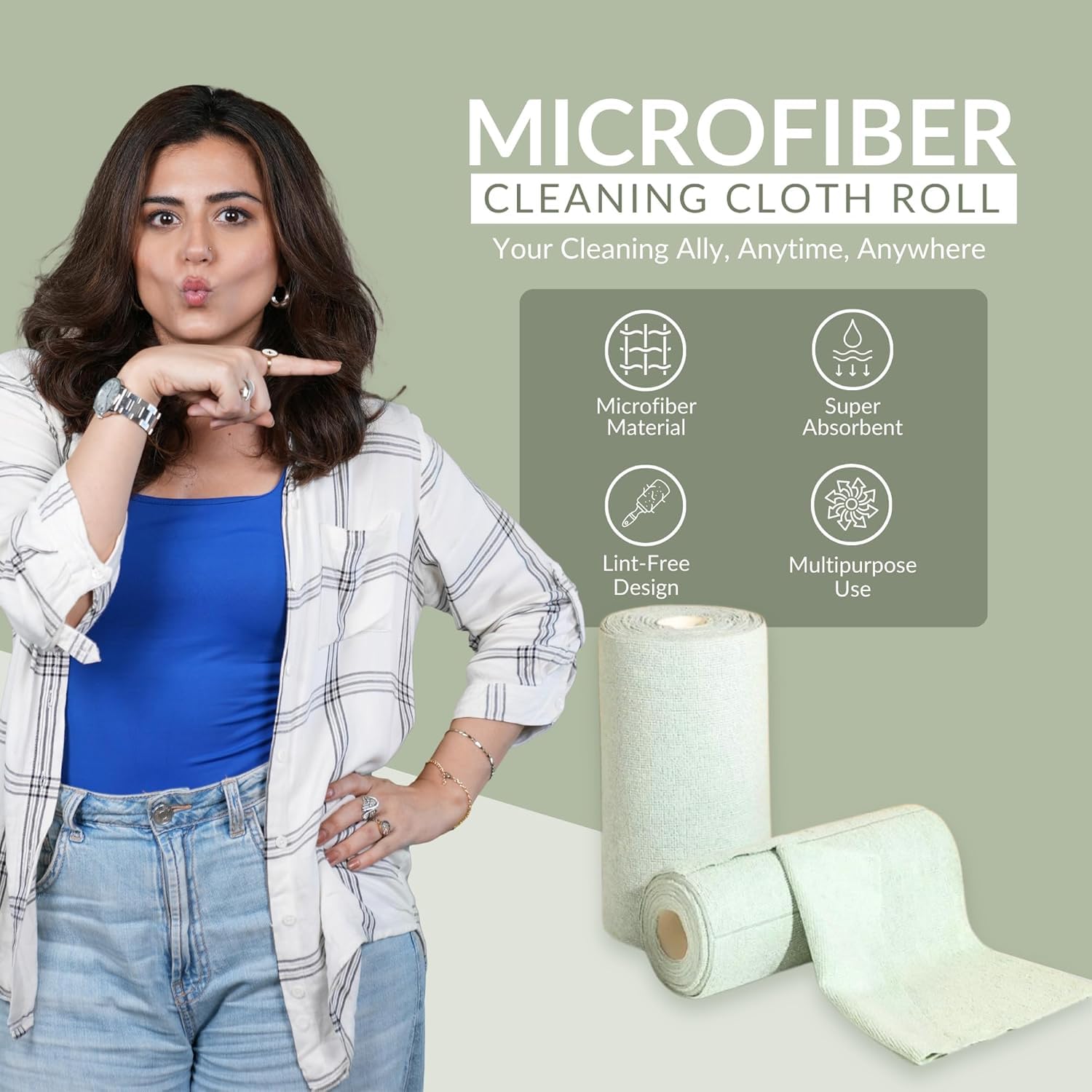 SwiftWipe Roll™ ( Mega Offer – 75 Sheets @ Just ₹599! )