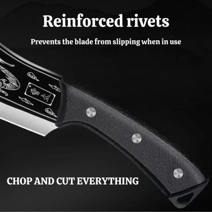 ObsidianSlice™ Japanese Dragon Slicer Knife