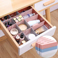 Adjustable Drawer Divider Organizer for Kitchen, Office & Closet – DIY Plastic Grid Storage Partition