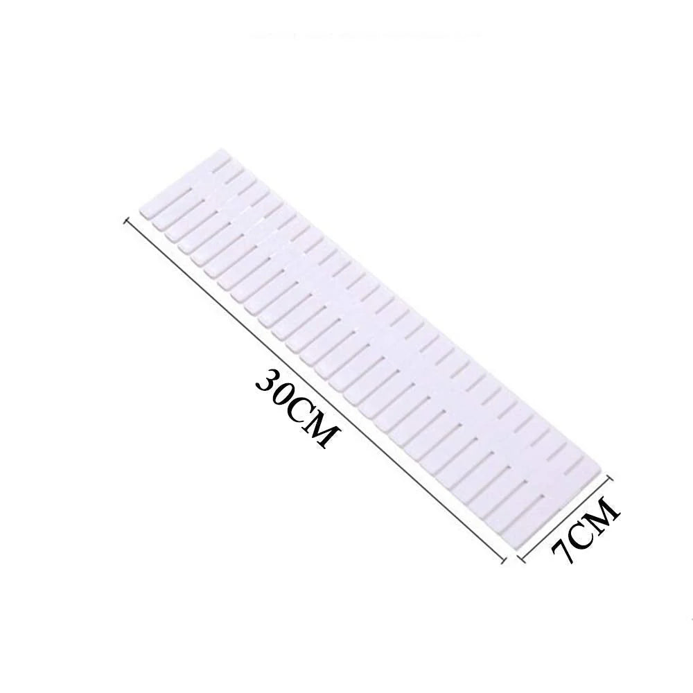 Adjustable Drawer Divider Organizer for Kitchen, Office & Closet – DIY Plastic Grid Storage Partition