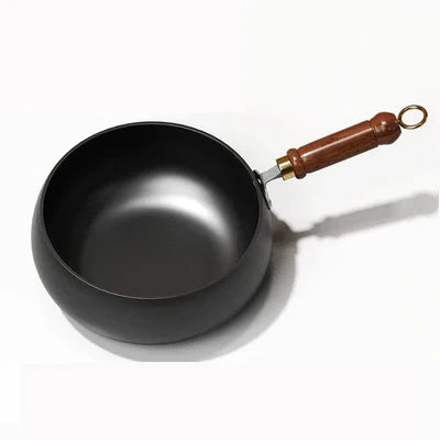 Handcrafted Bare Cast Iron Pan