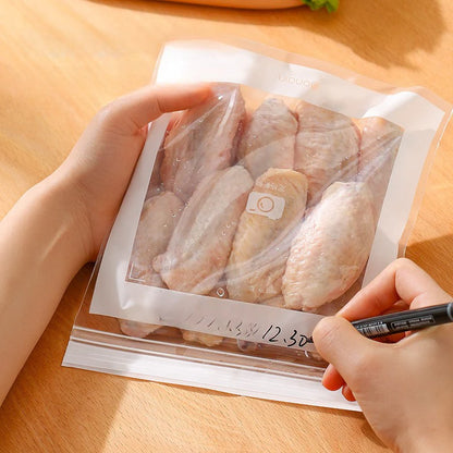 Reusable Airtight Sealing Food-Grade Plastic Bags-15 PCs