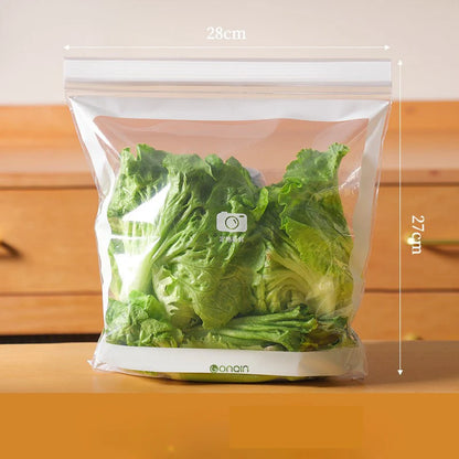Reusable Airtight Sealing Food-Grade Plastic Bags-15 PCs