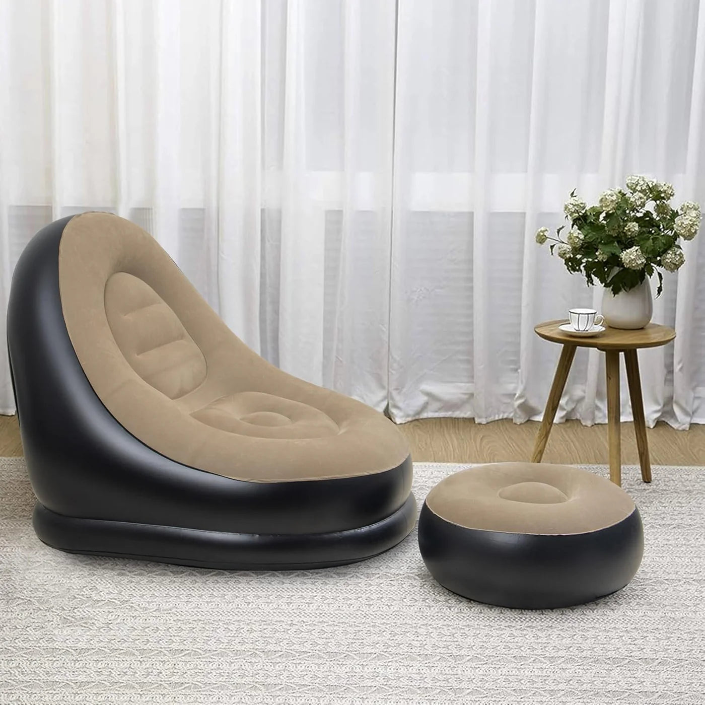 Inflatable Air Sofa with Pump