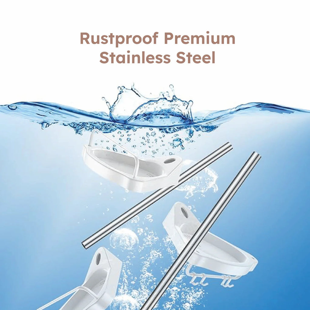 Stainless Steel Tripod Storage Rack/Shelf