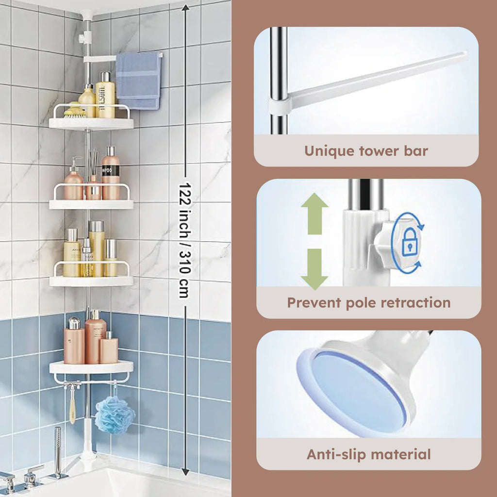 Stainless Steel Tripod Storage Rack/Shelf