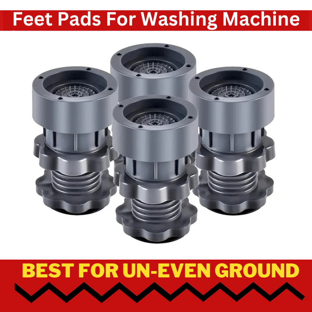 Vibrofixio™ Washing Machine Footpads (Pack Of 4)